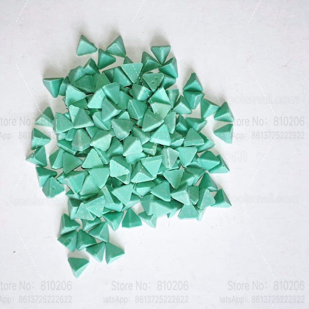 2 Bags Jewelry polishing media Polishing Material Stone Polishing Tumbling Media for Tumbler Machine