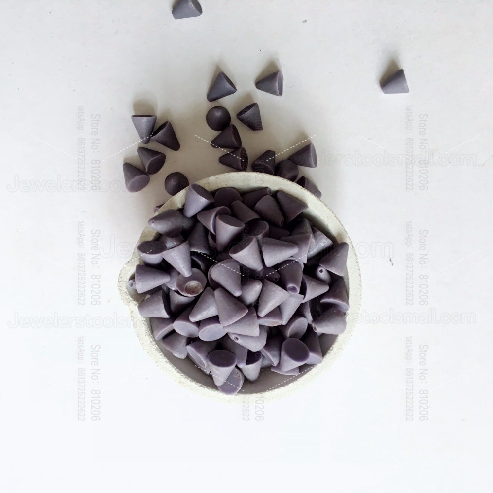 2 Bags Jewelry polishing media Polishing Material Stone Polishing Tumbling Media for Tumbler Machine