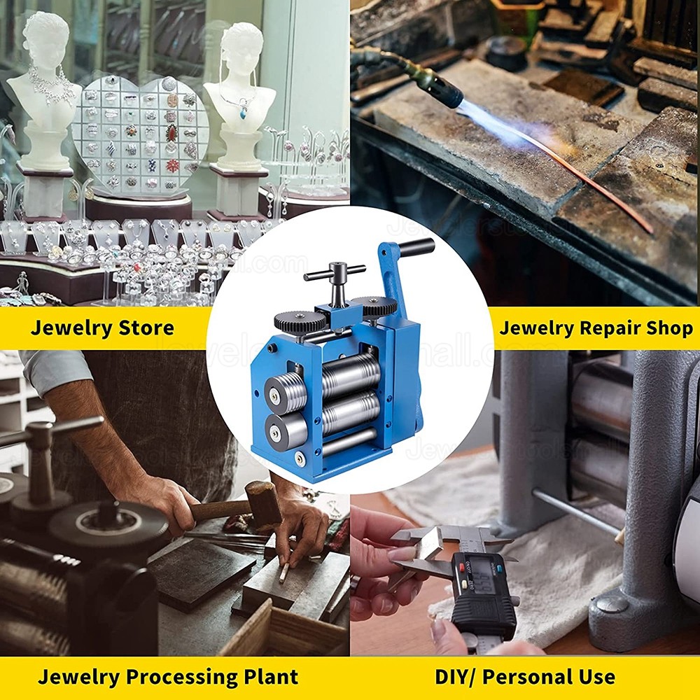 Jewelry Making Manual Rolling Mill Machine for Cold Rolling Metal