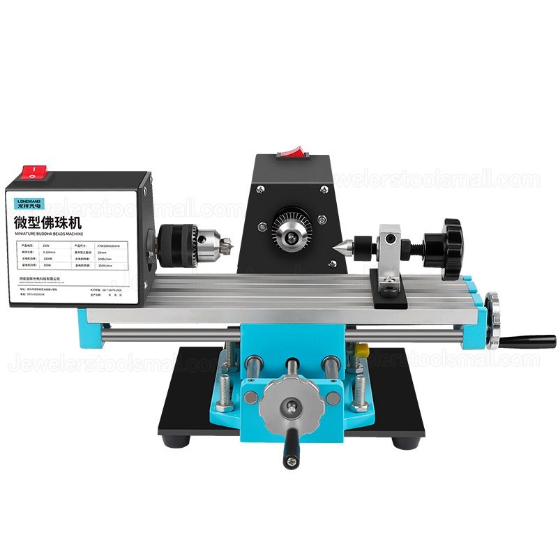 Bench Polisher Mini Grinding And Polishing Machine Wooden Bead Making Machine Table-type Buffing Machine