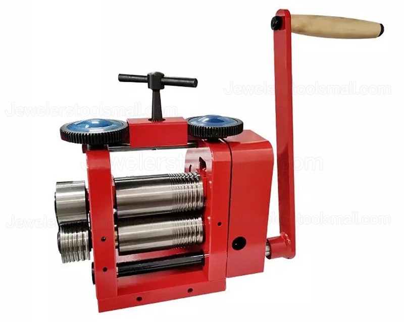 Jewelry Making Rolling Mill Flat Rolling Mill For Gold Silver Metal 130mm