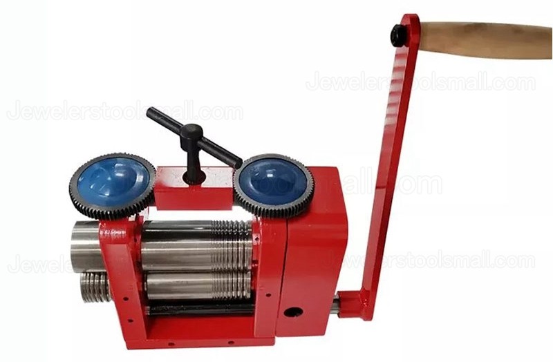 Jewelry Making Rolling Mill Flat Rolling Mill For Gold Silver Metal 130mm