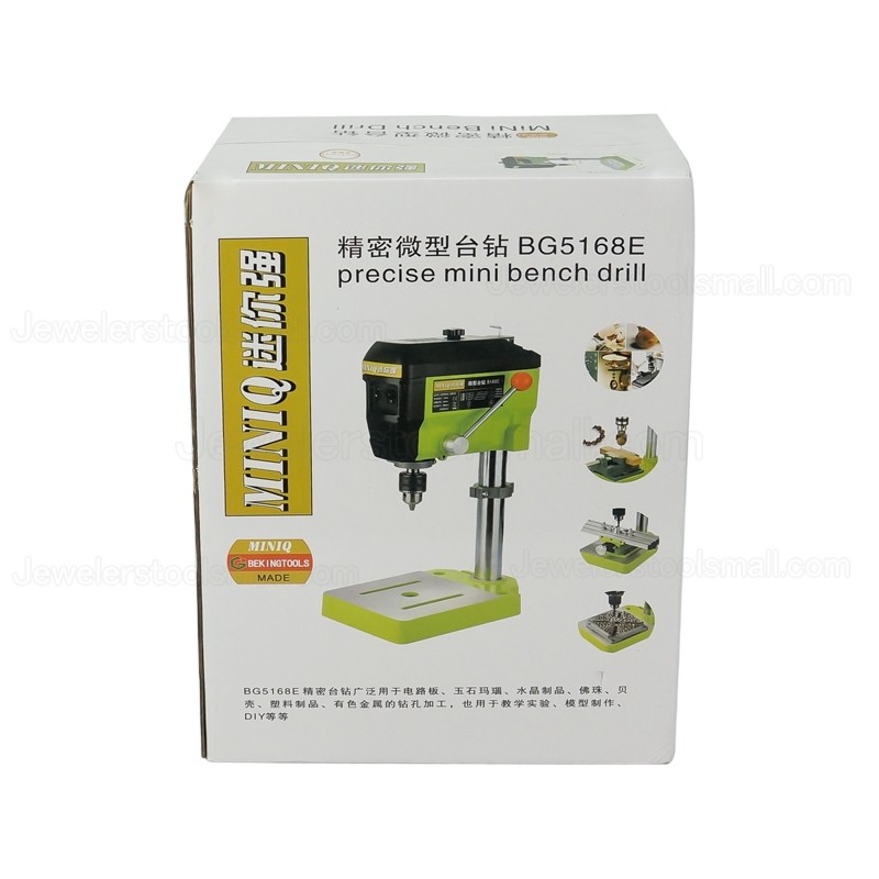 Mini Bench Drilling Machine Variable Speed Micro Drill Press Grinder Pearl Drilling Jewelry Drill