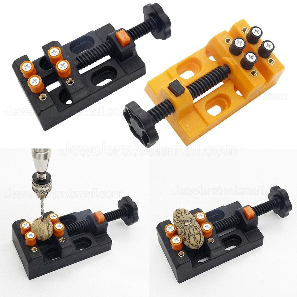 Universal Mini Drill Press Vise Clamp Table Bench Vice For Crafts Jewerly Watch DIY Carving