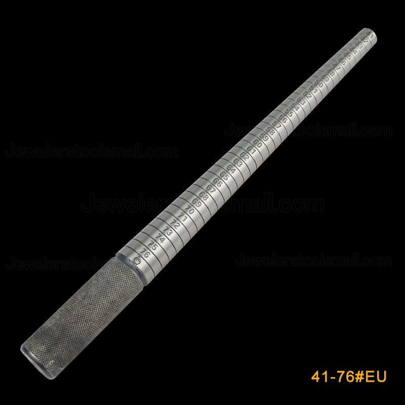 Ring Expend Stainless Steel Solid Stick Ring Size Mandrel Stick Ring Sizer Measuring Jewelry Tools