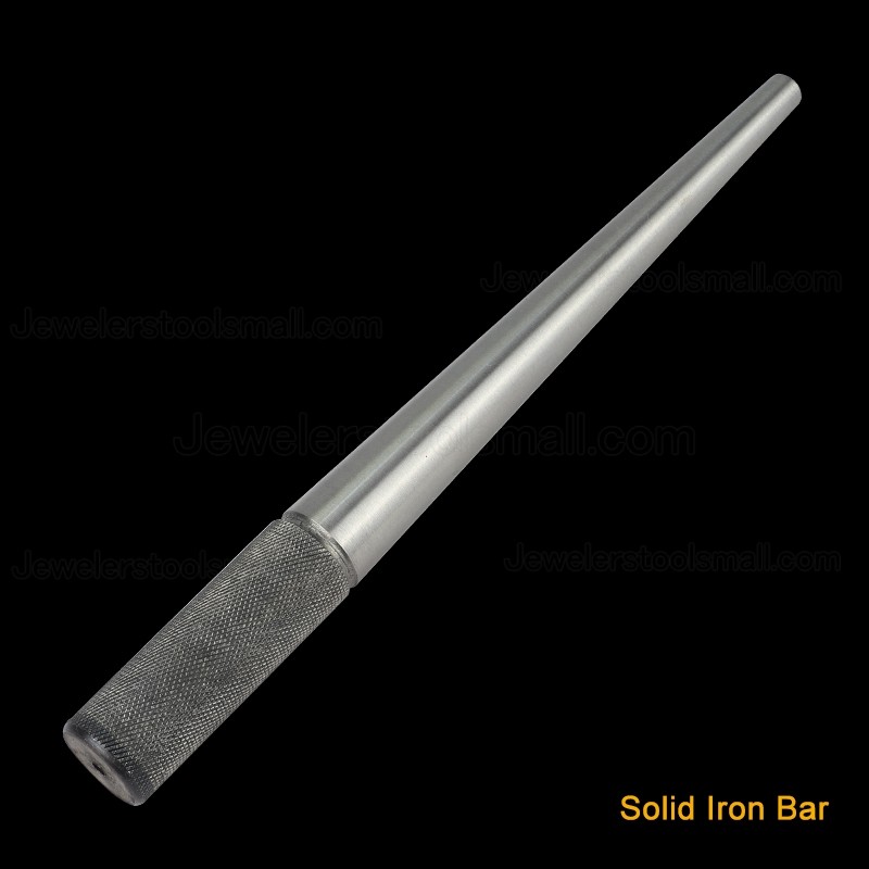 Ring Expend Stainless Steel Solid Stick Ring Size Mandrel Stick Ring Sizer Measuring Jewelry Tools