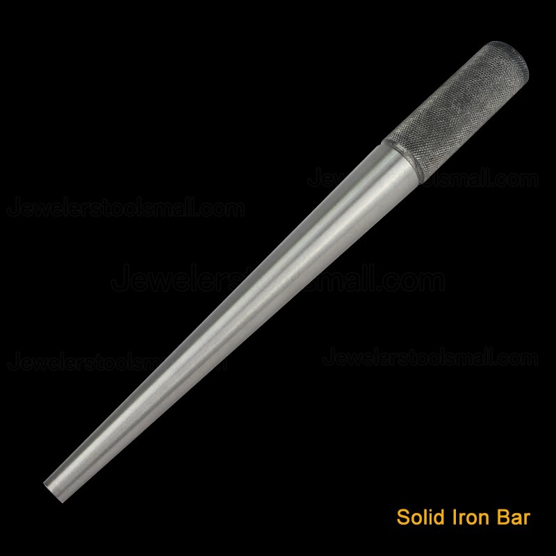 Ring Expend Stainless Steel Solid Stick Ring Size Mandrel Stick Ring Sizer Measuring Jewelry Tools