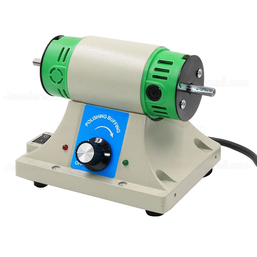 10000RPM Multifunction Polishing Machine Jewelry Rock Buffer Grinder Mill Table Bench 350W