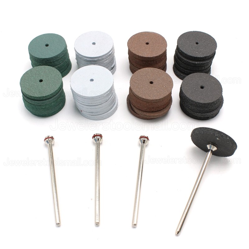 10Pcs Rubber Polishing Wheels Kit for Dremel Rotary Tools Jewelry Polishing Disc
