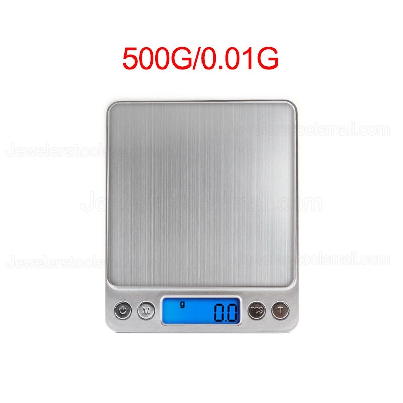 Portable 500/0.01g 3000g/0.1g LCD Mini Electronic Digital Scales Pocket Case Jewelry Weight Balance Scale