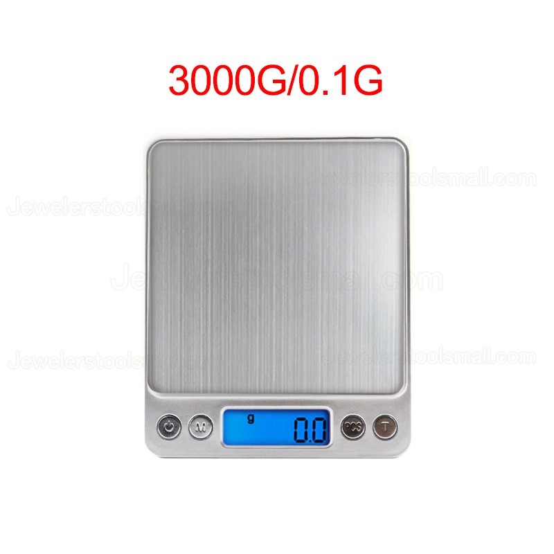 Portable 500/0.01g 3000g/0.1g LCD Mini Electronic Digital Scales Pocket Case Jewelry Weight Balance Scale