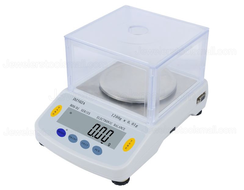 1200 x 0.01g Jewelry Tools U.S. Solid Analytical Balance Lab Digital Scale Electronic Weight Scale