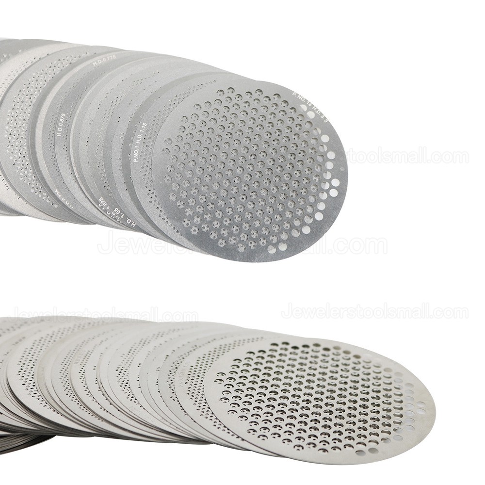 Diamond Sorting Sieve Set 0.15MM Thickness 65MM/80MM Diameter for Precise Classification of Gems Pearls