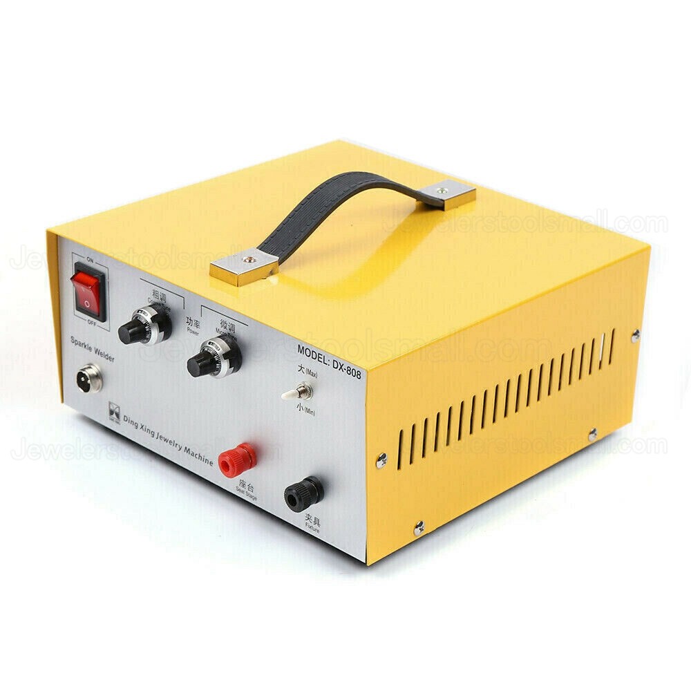 80A Jewelry Welding Machine Electric Laser Spot Welder Gold Silver Soldering