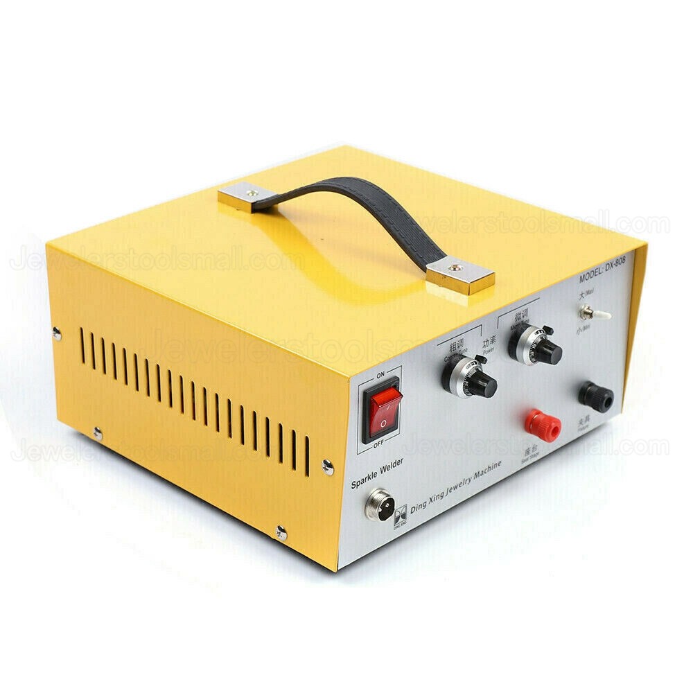 80A Jewelry Welding Machine Electric Laser Spot Welder Gold Silver Soldering