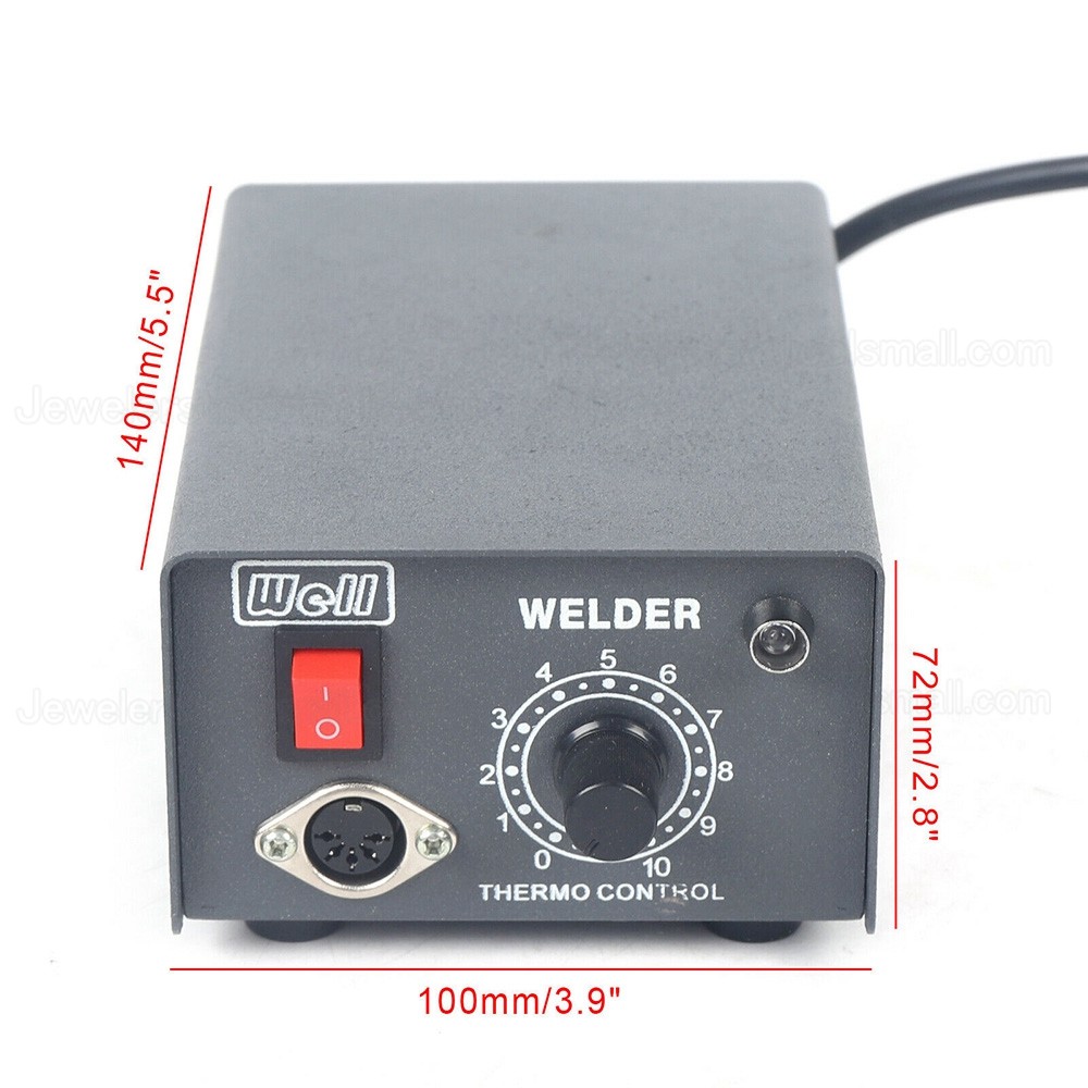 Jewellery Wax Welder Machine Jewelry Stone Gold Welding Machine Jewelry Making Tool FORTE-100