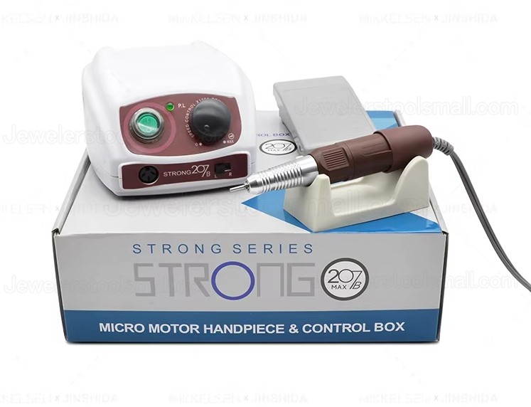 Electric Strong 207 Jewelry Micro Motor Polisher 35000 Rpm 35K H20 Polishing Handpiece