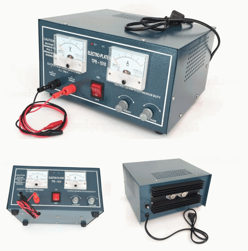 Portable Jewelry Electroplating Machine for Gold / Silver / Copper ...