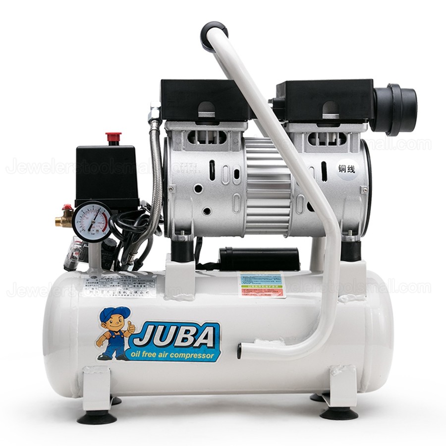 9L Portable Jewelry Making Oil-free Silent Air Compressor 600W