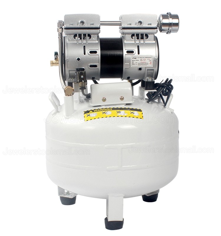 30L Jewelry Making Tools Jewelry Air Compressor Oil-free Silent Air Compressor