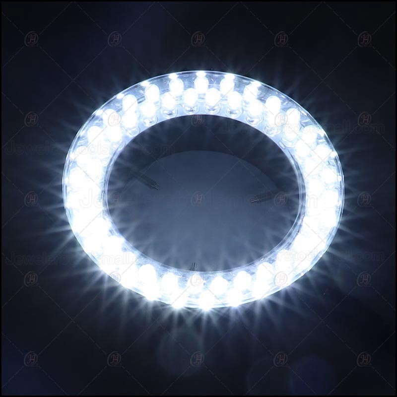 Jewelry Tools 60 LED Adjustable Ring Light illuminator Lamp Stereo Microscope Ring Light