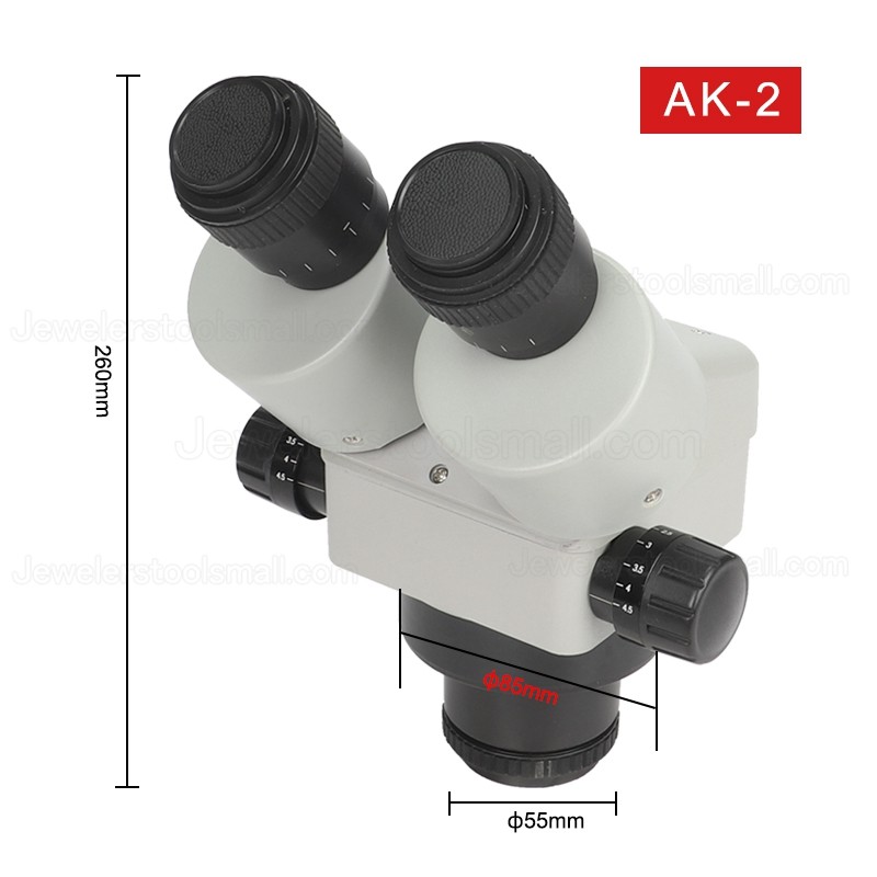 Jewelry Microscope without Magnifier Stand Diamond Setting with LED Light Source