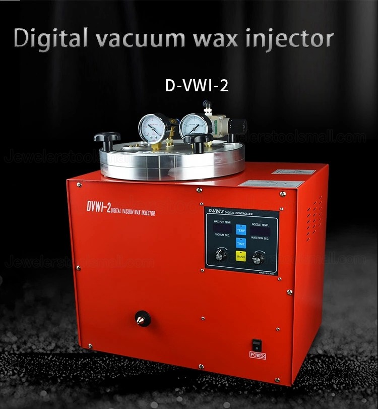 500W Small Automatic Digital Vacuum Wax Injection Machine Wax Injector D-VWI-2