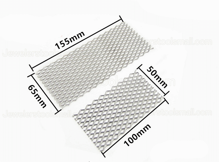 5Pcs Platinum Titanium Mesh Conduit Cathode Wire Electroplating Set